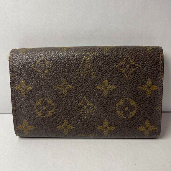 Louis Vuitton Vintage (1999) Monogram Porte-Monnaie Tresor Wallet - Preowned - Picture 3 of 15
